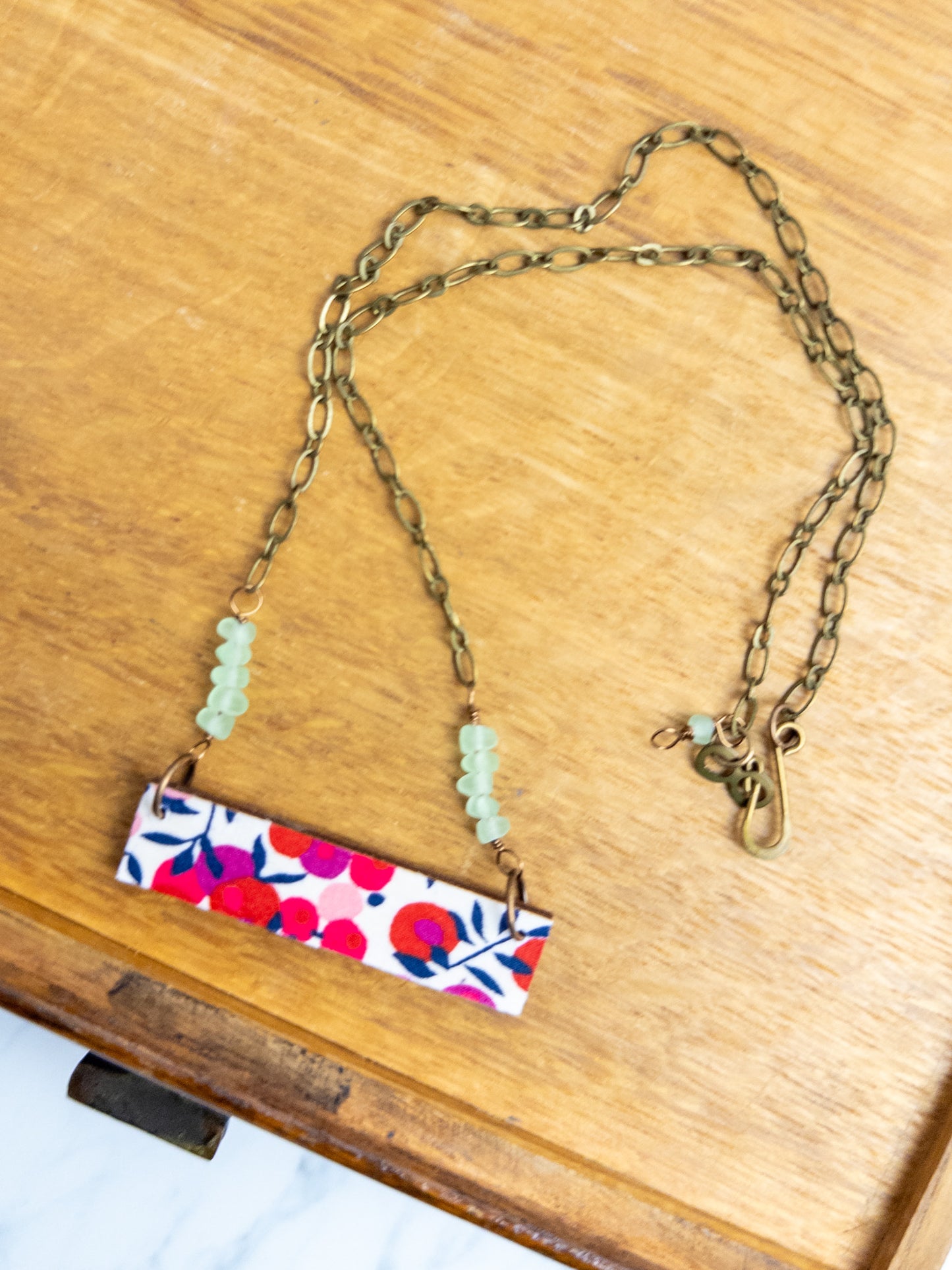 Liberty Wiltshire Berry Landscape Necklace