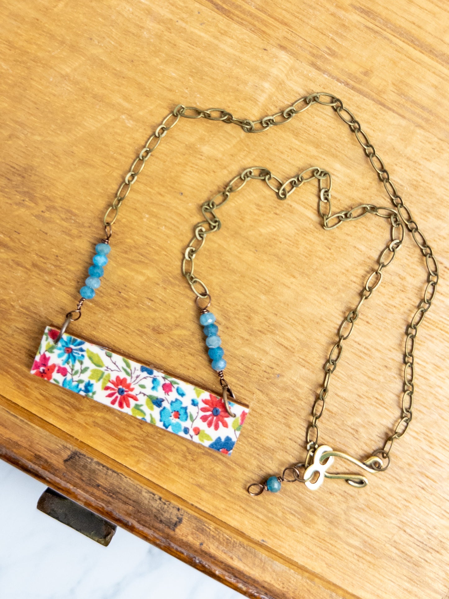 Liberty Landscape Necklace