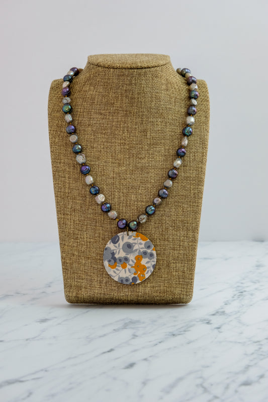 Liberty Wiltshire Berry Handstrung Necklace