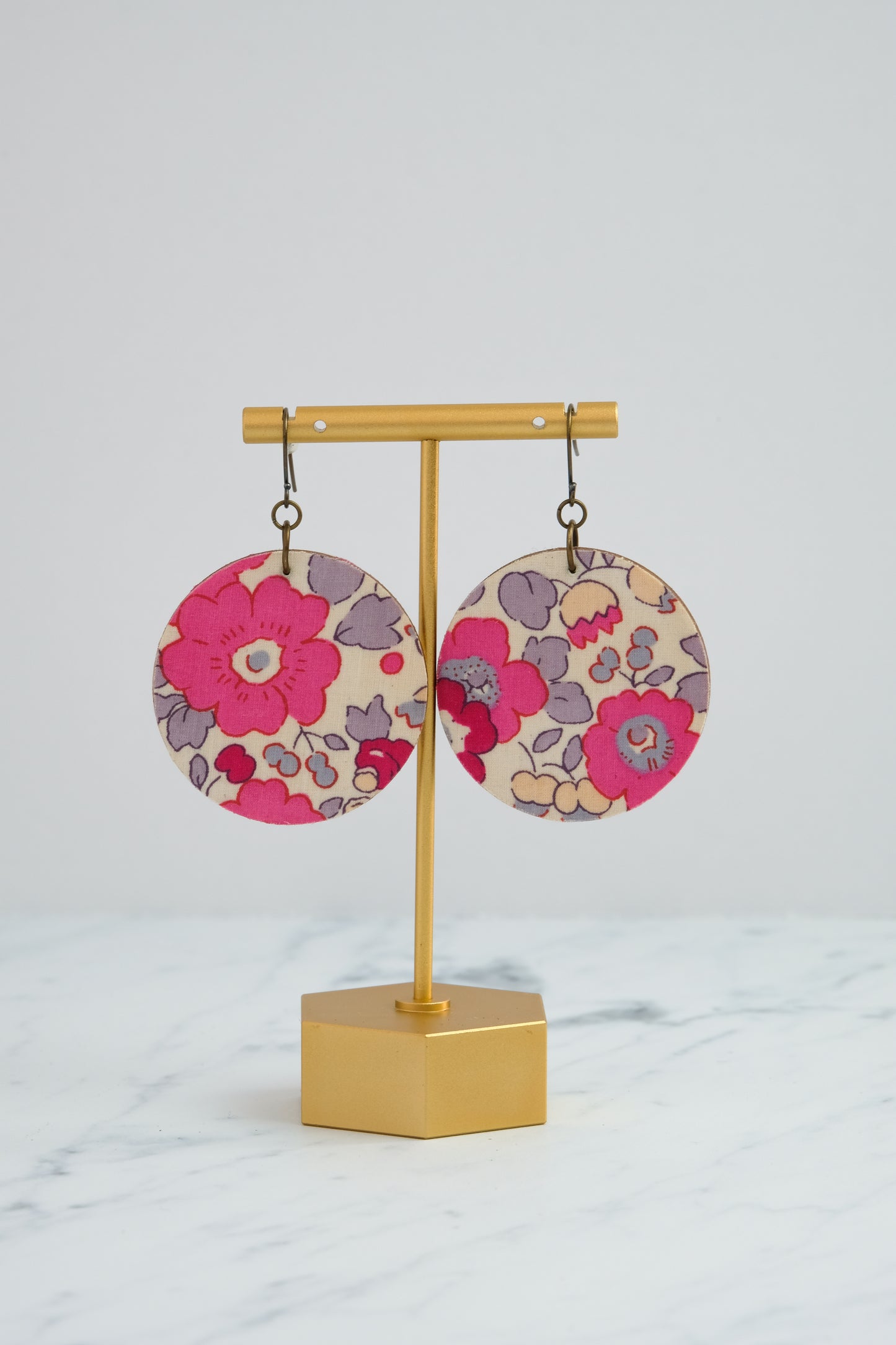 Liberty Betsy Disc Earring
