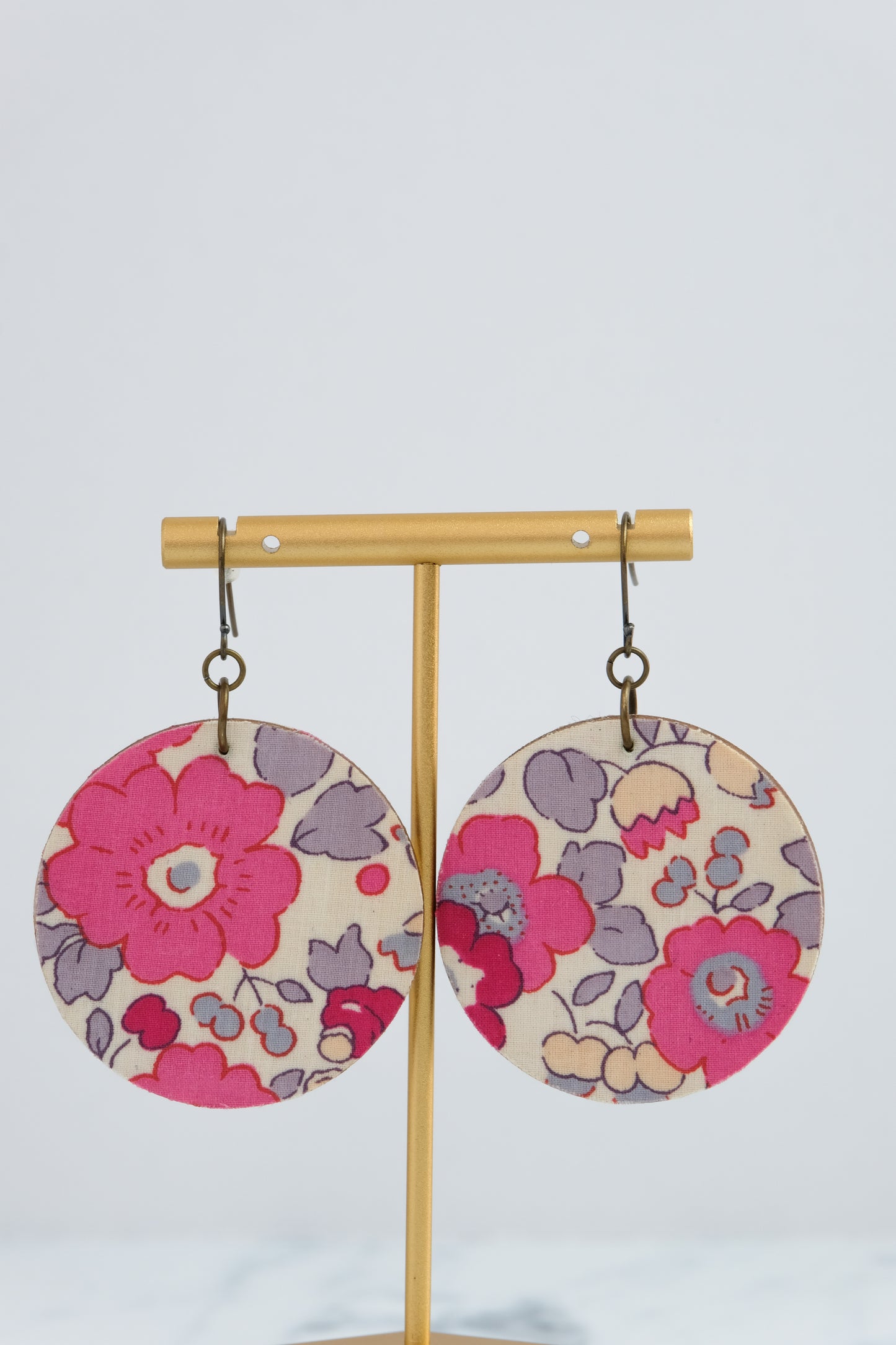 Liberty Betsy Disc Earring