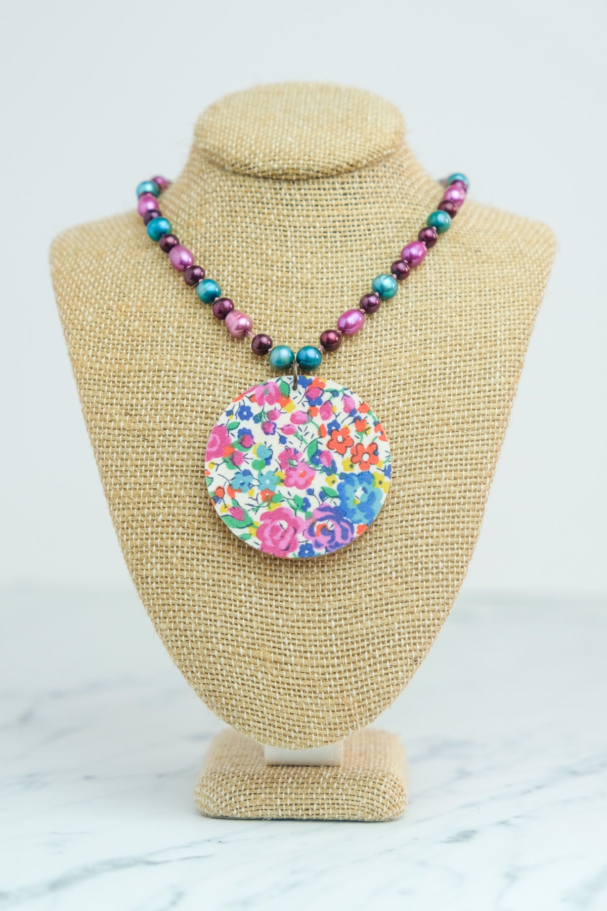Liberty Emma and Georgina Handstrung Necklace