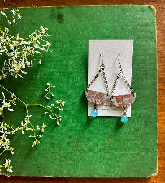 Liberty Peg Earring Dusty Coral